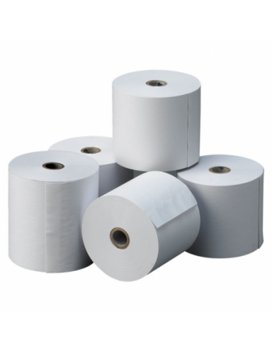 Papel Térmico 80x80x12-Caja de 60 Rollos