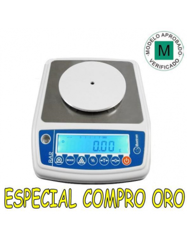 Balanza Joyería BAR 600M 600g 0,01g - Precio Imbatible!! 1 Año Garantía!!